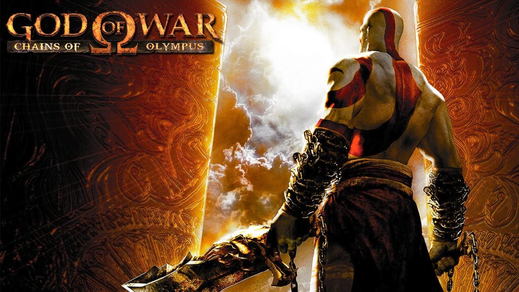Grafika obalu hry God of War: Chains of Olympus.