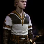 Portŕet postavy Heimdall z hry God of War Ragnarok